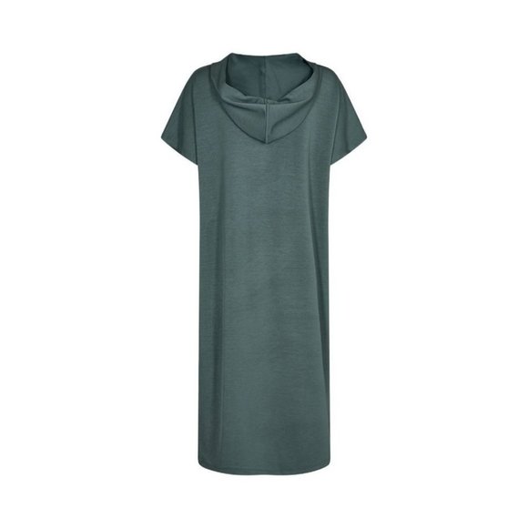 NWT SOYA CONCEPT BANU  ''Escape The Ordinary'' Shadow Green Sweatshirt Dress - Picture 6 of 6